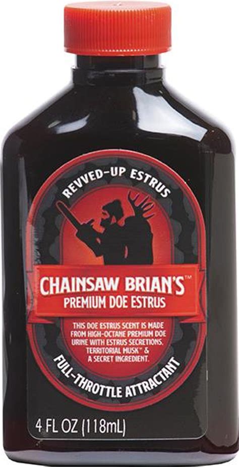 Wildlife Research Center Chainsaw Brian's Premium Doe Estrus commercials