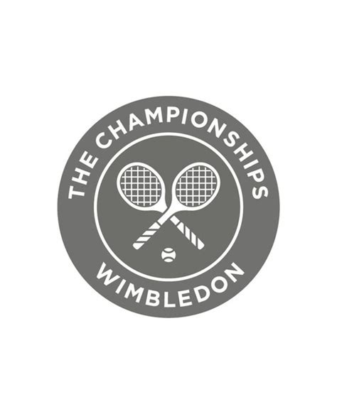 Wimbledon Grand Slam Poster Keyring logo