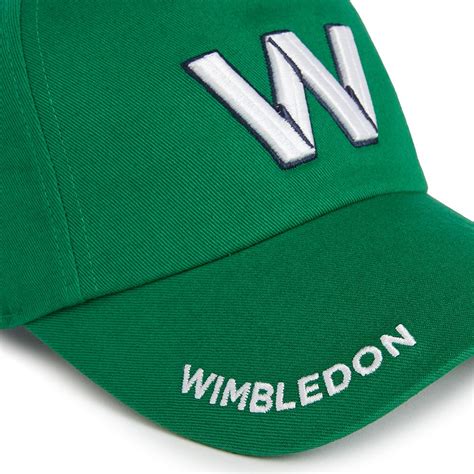 Wimbledon W Baseball Cap logo