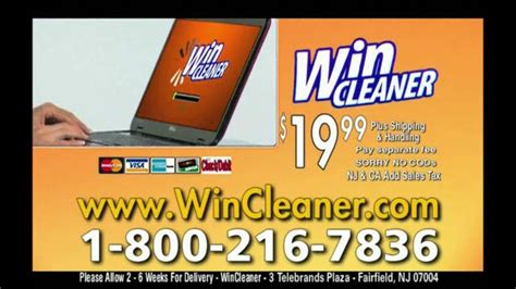 Win Cleaner TV commercial - Computador Lento