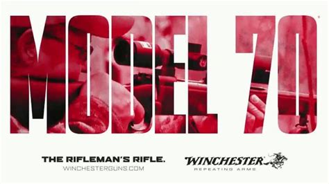 Winchester Model 70 TV commercial - The Riflemans Rifle