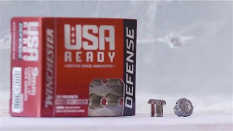 Winchester USA Ready Defense TV Spot, 'Stopping Power, Penetration and Reliable Expansion'