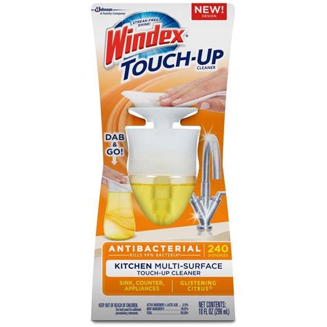 Windex Touch-Up Cleaner Kitchen logo