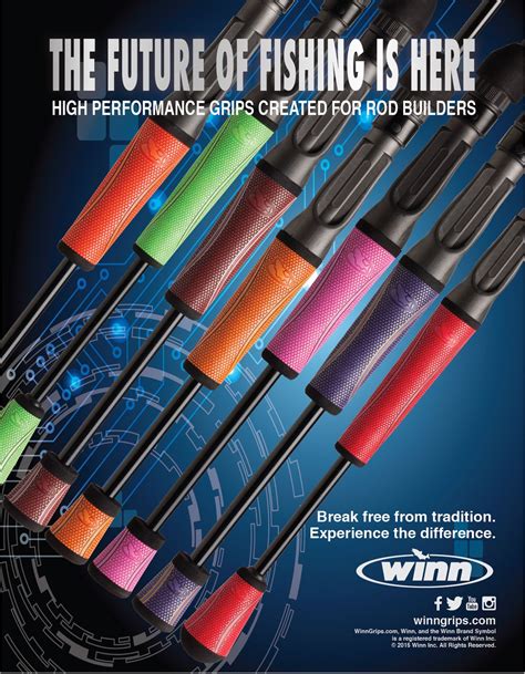 Winn Grips Fishing Superior Rod Wrap - Slim commercials