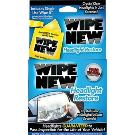 Wipe New Headlight Restore TV Spot created for Wipe New