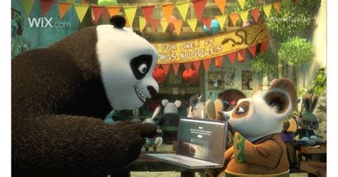 Wix.com Super Bowl 2016 TV Spot, 'Kung Fu Panda Discovers the Power of Wix' featuring Jack Black