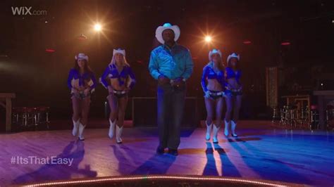 Wix.com Super Bowl Campaign TV Spot, 'Emmitt Smith's Line Dancing Moves'