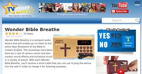 Wonder Bible Breathe commercials