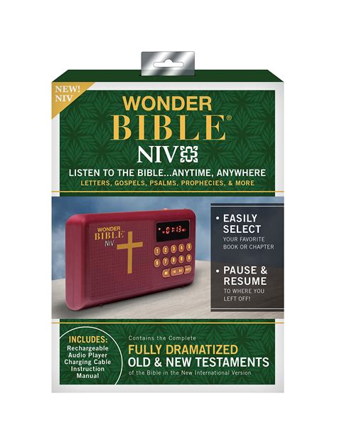 Wonder Bible NIV logo