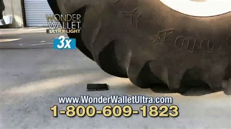 Wonder Wallet Ultra Light Wallet TV Spot, 'Slim and Strong' created for Wonder Wallet