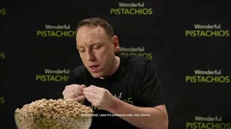 Wonderful Pistachios TV commercial - Get Crackin’ With Joey Chestnut