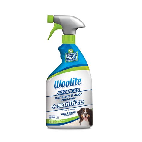 Woolite Advanced Pet Stain and Odor Remover + Sanitize logo
