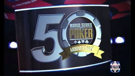 World Series Poker App TV commercial - 50th Anniversary: Start Spreading the News