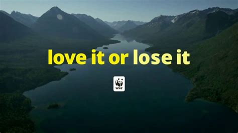 World Wildlife Fund TV commercial - Love It or Lose It: Plains and Mountains