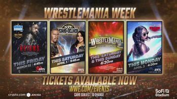World Wrestling Entertainment (WWE) TV commercial - Wrestlemania Week 2023