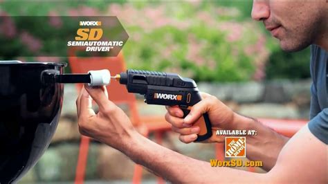 Worx SD Semi-Automatic Driver TV commercial - Right Tool