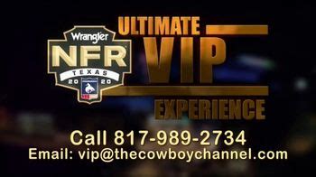 Wrangler National Finals Rodeo TV Spot, 'Cowboy Channel: VIP Experience'