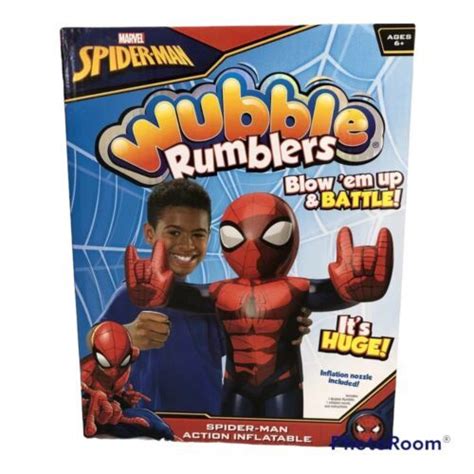 Wubble Bubble Ball Marvel Wubble Rumbler Spider-Man logo