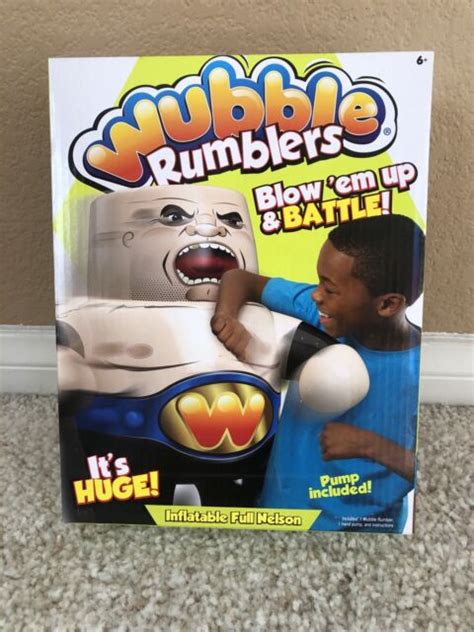 Wubble Bubble Ball Rumblers Inflatable Full Nelson logo