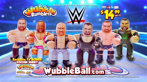 Wubble Bubble Ball WWE Wubble Rumblers Randy Orton logo