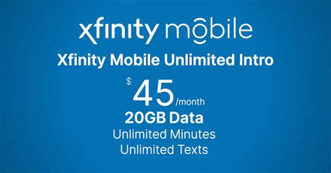 XFINITY Mobile Unlimited Intro logo