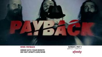 XFINITY On Demand Pay-Per-View TV commercial - WWE: Payback