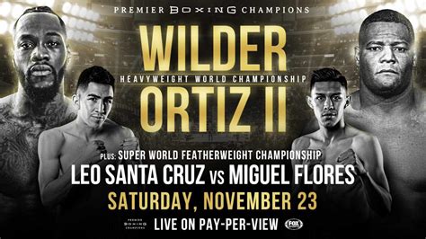 XFINITY On Demand Pay-Per-View: World Welterweight Championship: Wilder vs. Ortiz 2