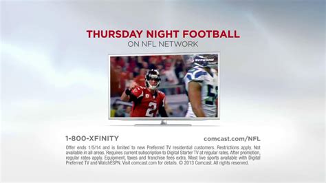 XFINITY TV commercial - NFl Network: Football Starts Thursday