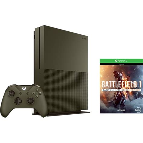 Xbox One S Battlefield 1 Special Edition Bundle (500GB) commercials