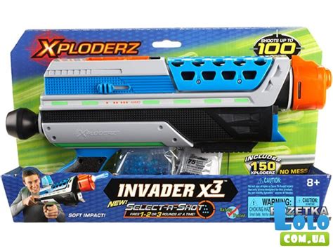 Xploderz X3 Invader logo