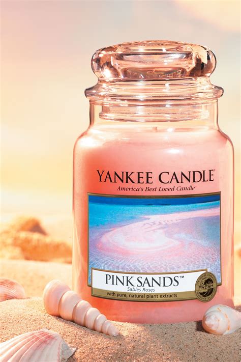 Yankee Candle Pink Sands Personalized Candle logo