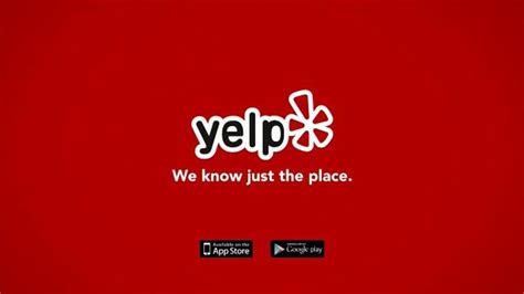 Yelp TV commercial - We Know Just the Place