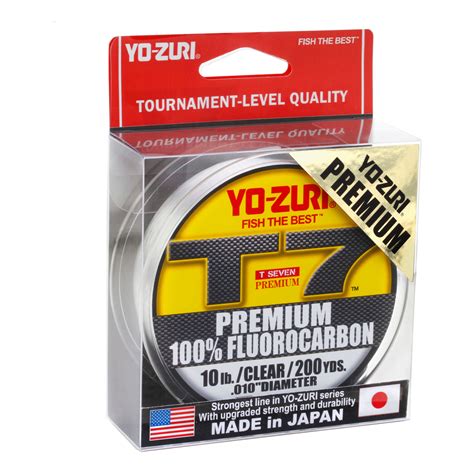 Yo-Zuri Fishing T7 Premium Fluorocarbon logo