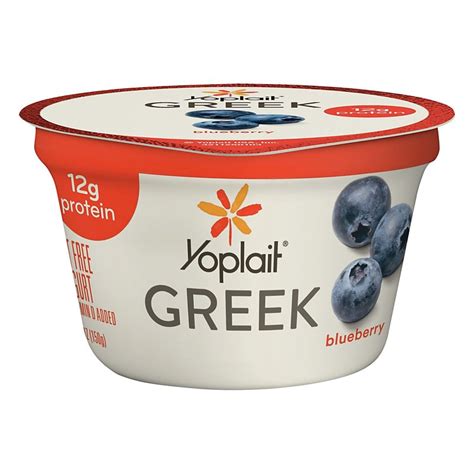 Yoplait Blended Blueberry Greek Yogurt logo