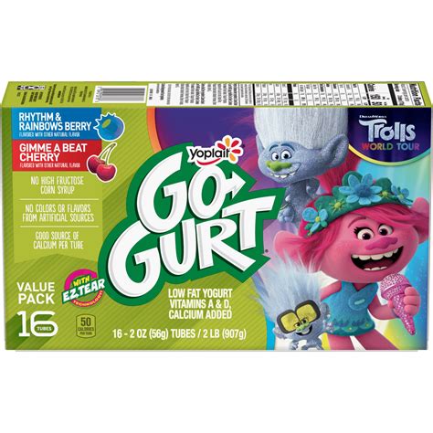 Yoplait Go-Gurt Berry Yogurt logo
