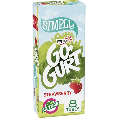 Yoplait Go-Gurt Strawberry Yogurt logo