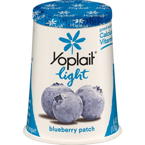 Yoplait Light Blueberry logo