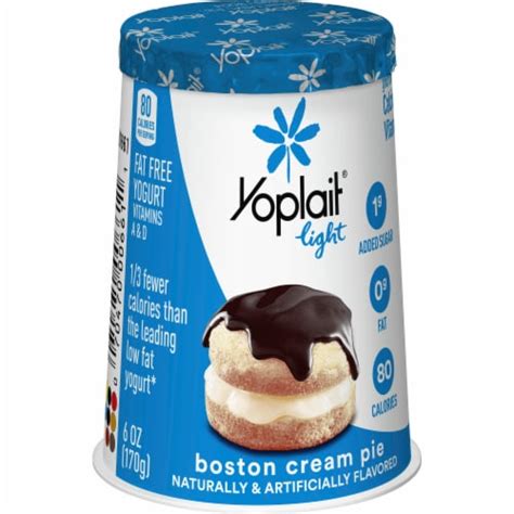 Yoplait Light Boston Cream Pie