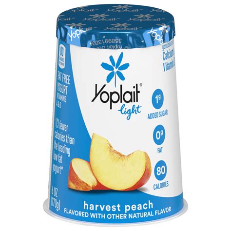 Yoplait Light Harvest Peach