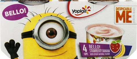 Yoplait Minion Made Yogurt logo