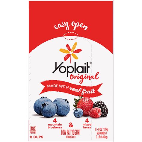 Yoplait Original Mountain Blueberry logo