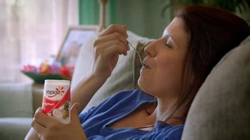 Yoplait Original Pina Colada TV commercial - Staying In