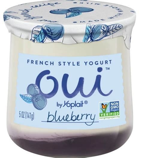 Yoplait Oui Blueberry logo