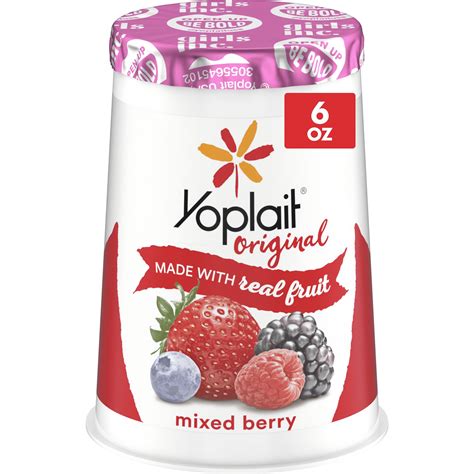 Yoplait SNOGurt Strawberry & Mixed Berry Value Pack logo