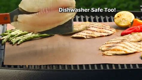 Yoshi Copper Grill Mat TV commercial - Great Grilled Flavor