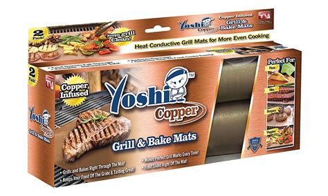 Yoshi Grill Copper Grill Mat commercials