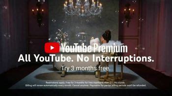 YouTube Premium TV commercial - No Interruptions: Three Months Free