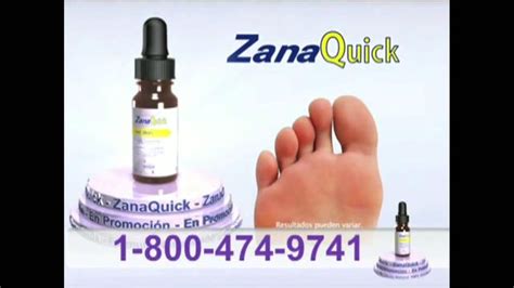ZanaQuick TV commercial - Los hongos
