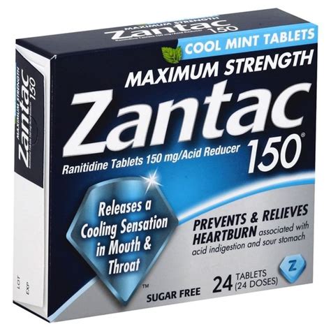 Zantac 150 Maximum Strength commercials