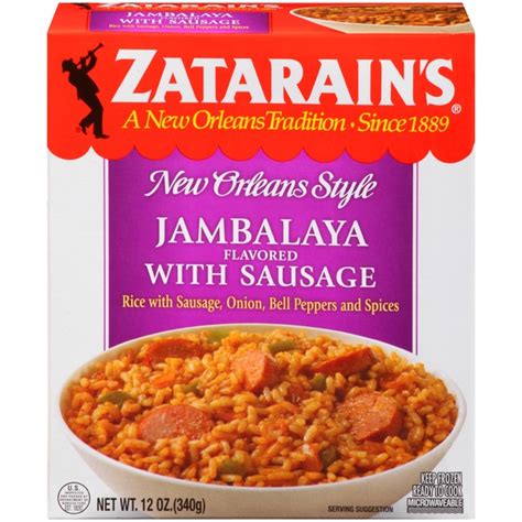 Zatarain's New Orleans Style Jambalaya Flavored With Sausage Frozen Meal commercials